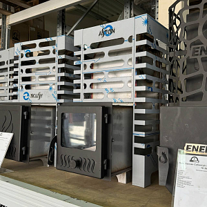 Печь банная ASTON (Астон) 16 INOX стекло